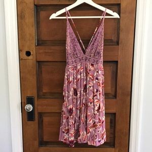 Embroidered dress with sequin accents